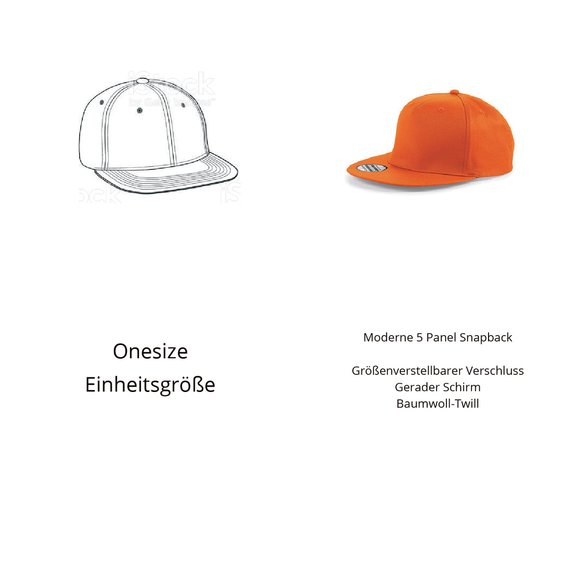 Base Snapback Cap mit Stick – Social SportsClub – Ansicht 11