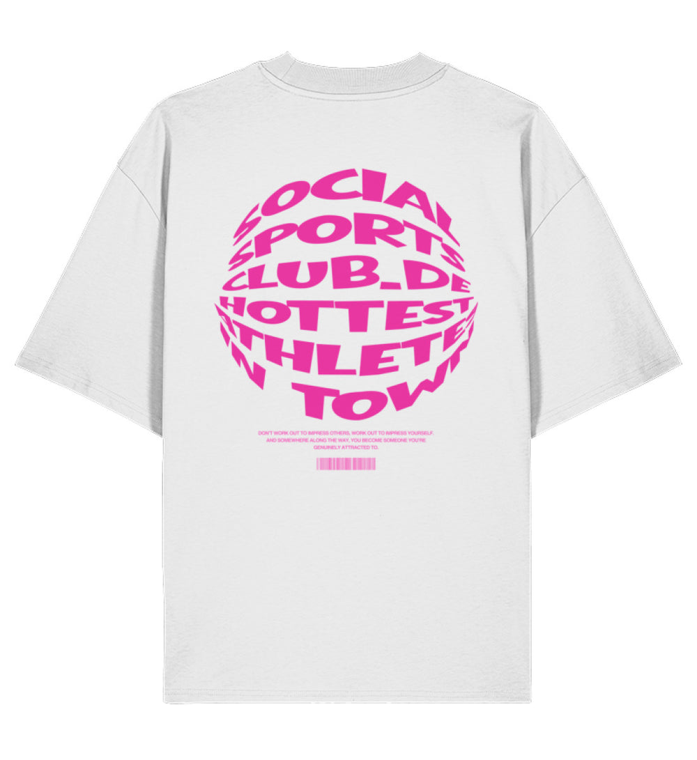 HOT-TEE 1.0 Backprint Social Sports Club, Produktansicht